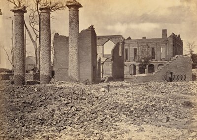 Ruins in Columbia by George N. Barnard